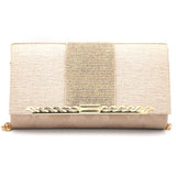 Women's Fancy Clutch 6700- Peach, Women, Clutches, Chase Value, Chase Value