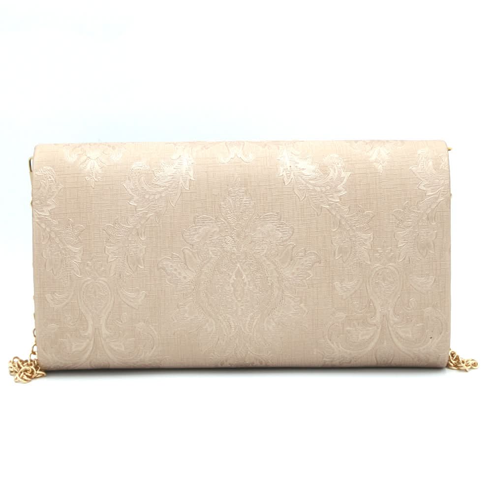 Women's Fancy Clutch 6700- Peach, Women, Clutches, Chase Value, Chase Value
