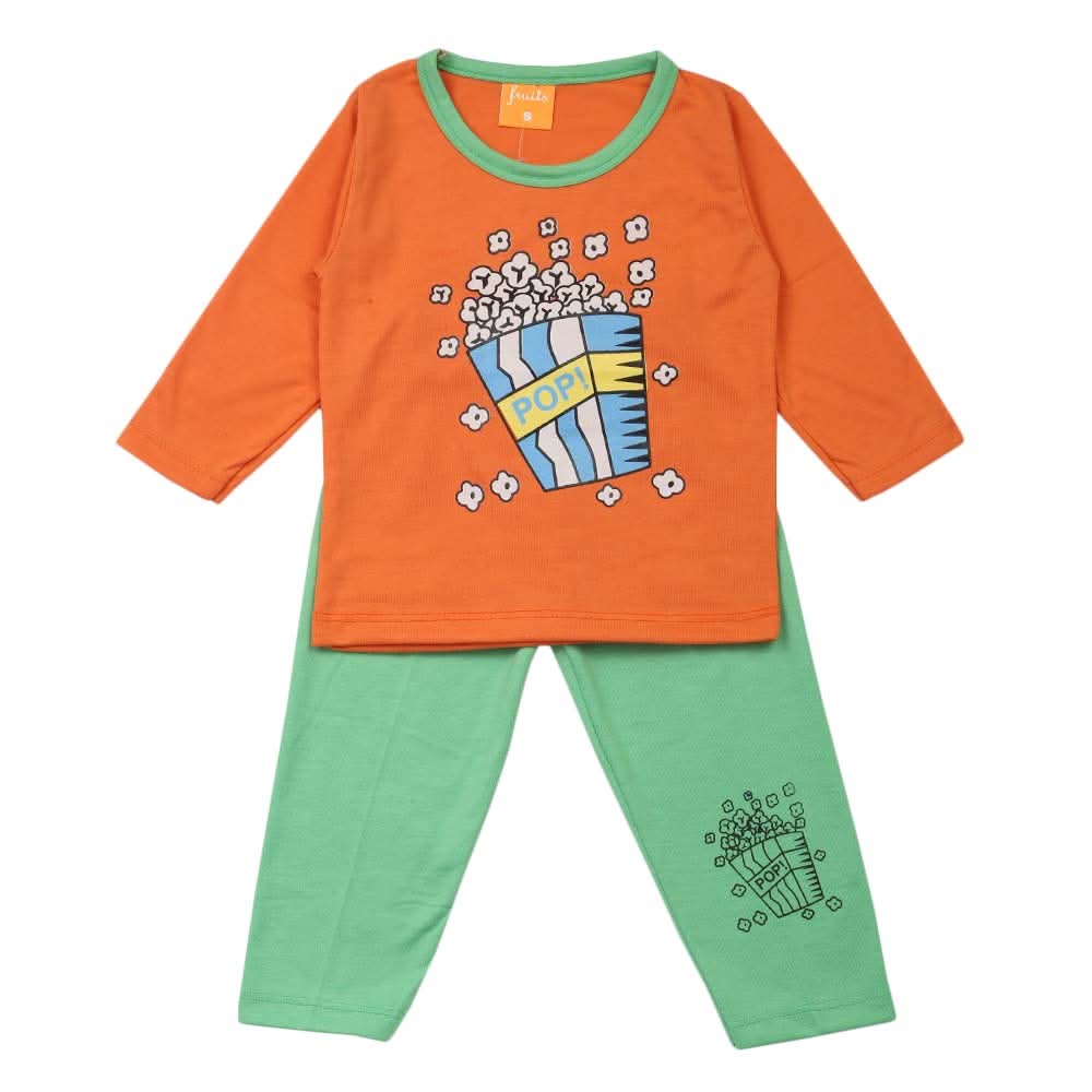 Boys Full Sleeves Suit - Orange, Boys Sets & Suits, Chase Value, Chase Value
