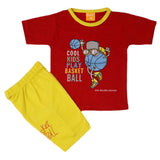 Boys Half Sleeves Suit - Red, Kids, Boys Sets And Suits, Chase Value, Chase Value