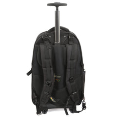 Trolley Laptop Backpack 2158-21 (SH25) - Black, Kids, School And Laptop Bags, Chase Value, Chase Value