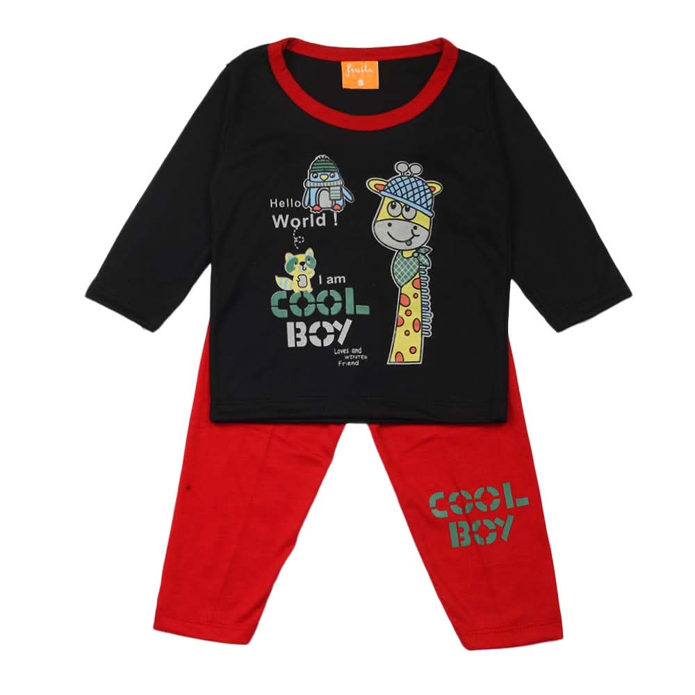 Boys Full Sleeves Suit - Black, Boys Sets & Suits, Chase Value, Chase Value