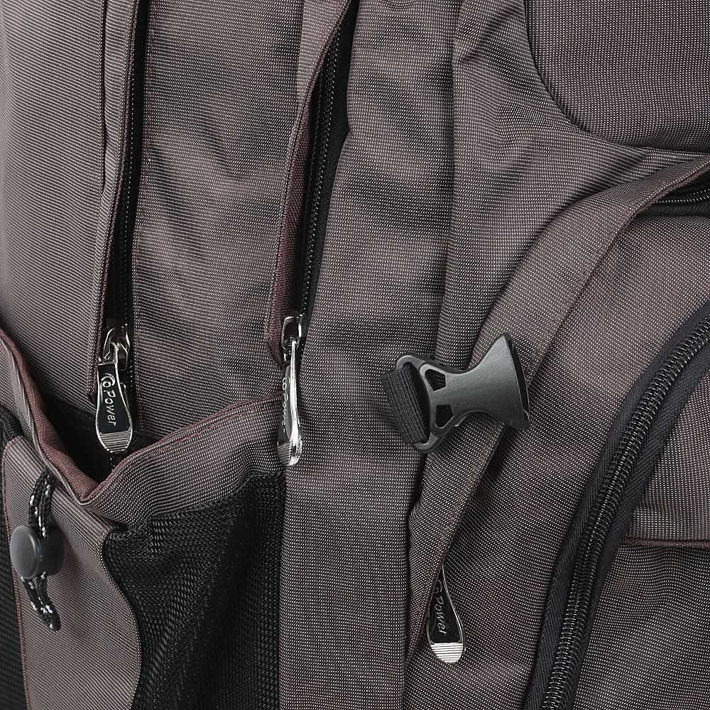 Trolley Laptop Backpack 5176-21 (SH25) - Brown, Kids, School And Laptop Bags, Chase Value, Chase Value