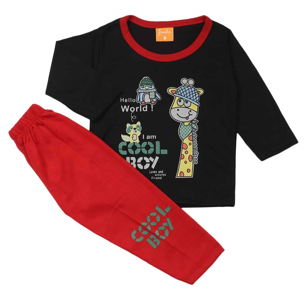 Boys Full Sleeves Suit - Black, Boys Sets & Suits, Chase Value, Chase Value