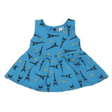 Newborn Girls Frock - Blue, Kids, Newborn Girls Frocks, Chase Value, Chase Value