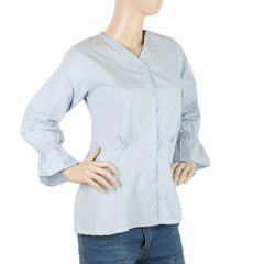 Women's Western Top - Blue, Women, T-Shirts And Tops, Chase Value, Chase Value