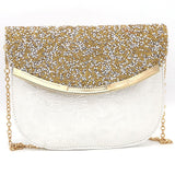 Women's Fancy Clutch 6717 - White, Women, Clutches, Chase Value, Chase Value