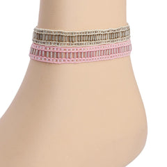 Women Anklet Strip-Multi, Women, Foot Jewellery, Chase Value, Chase Value