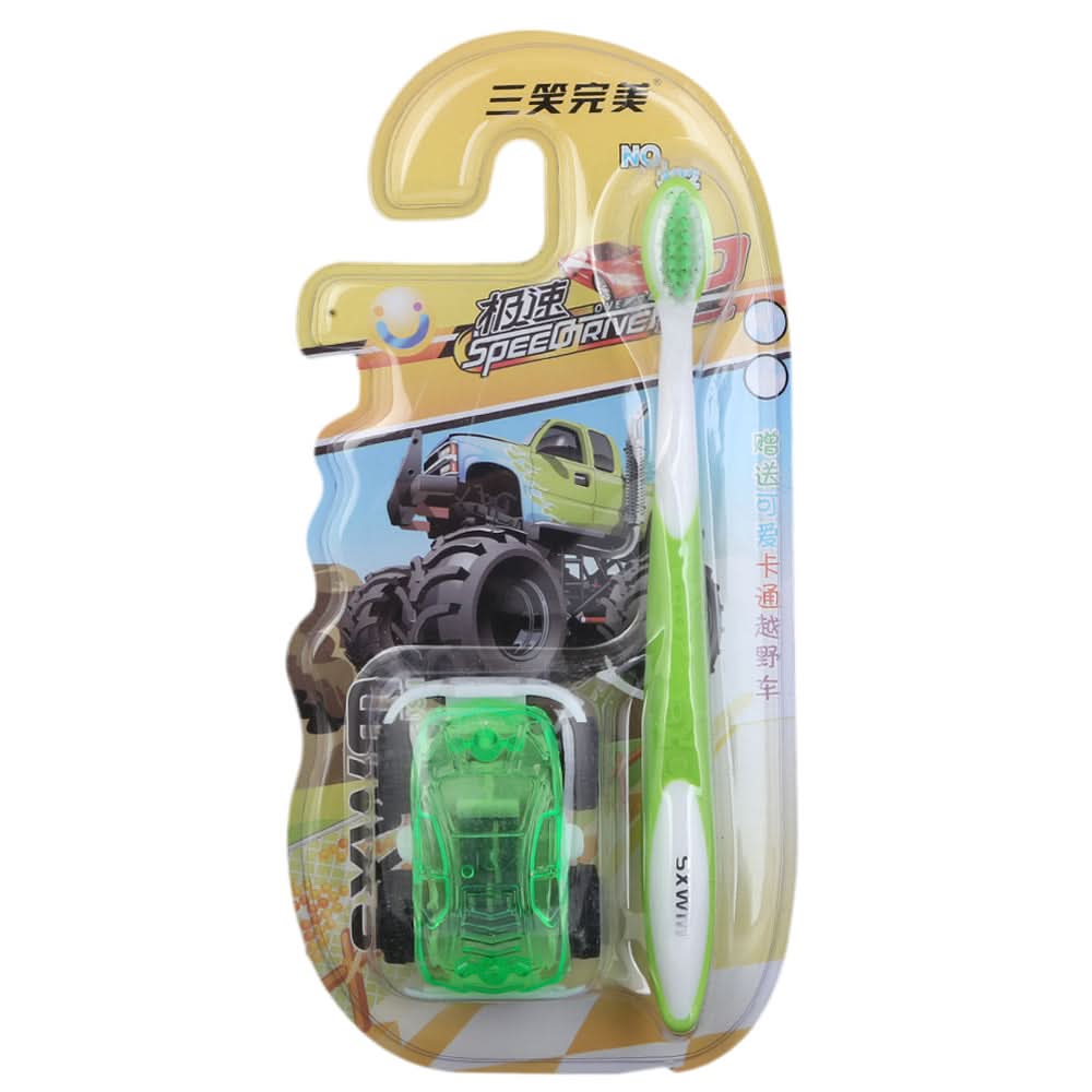 Toothbrush for Kids - Green, Beauty & Personal Care, Oral Care, Chase Value, Chase Value