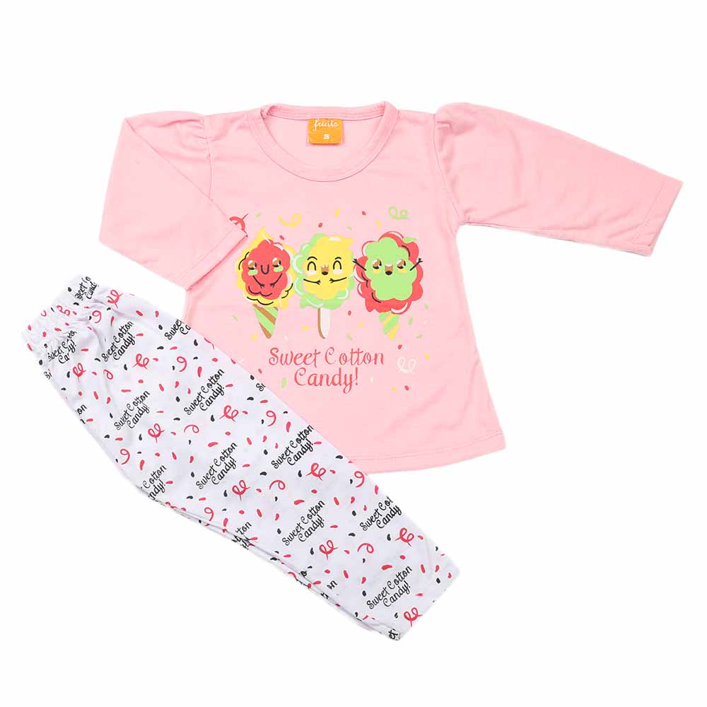 Girls Full Sleeves Suit - Pink, Girls Suits, Chase Value, Chase Value