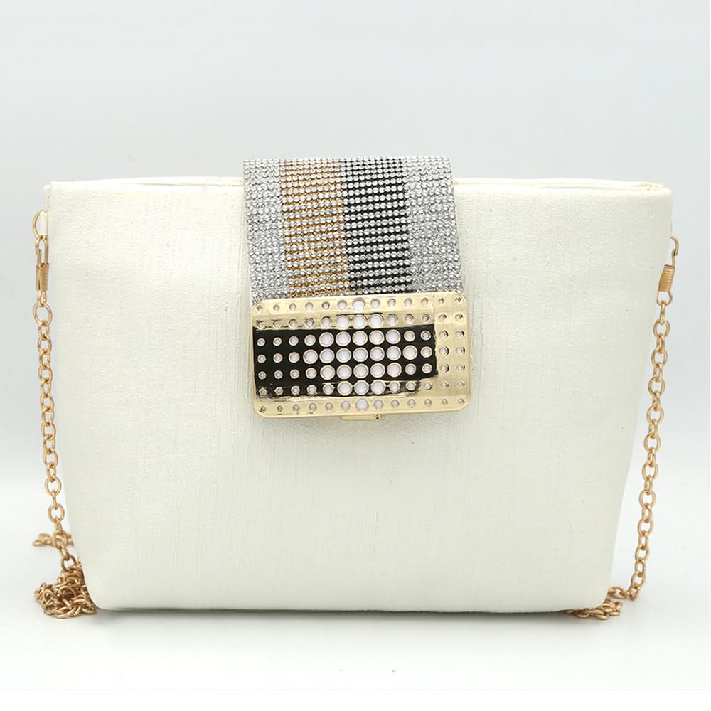 Women's Fancy Handbag 6798 - White, Women, Bags, Chase Value, Chase Value