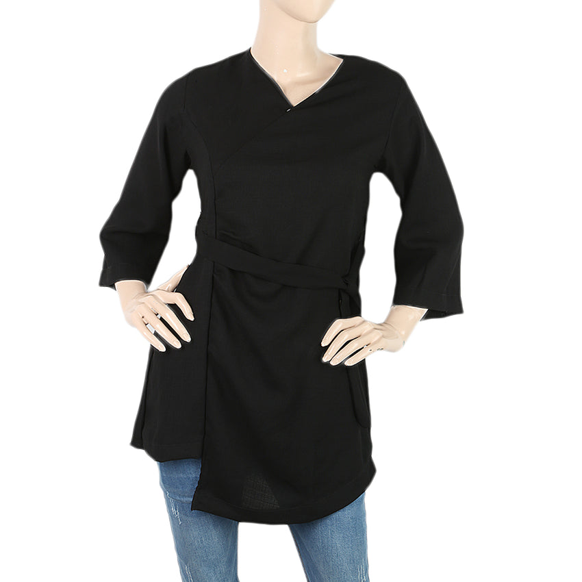 Womens Western Top - Black, Women, T-Shirts And Tops, Chase Value, Chase Value