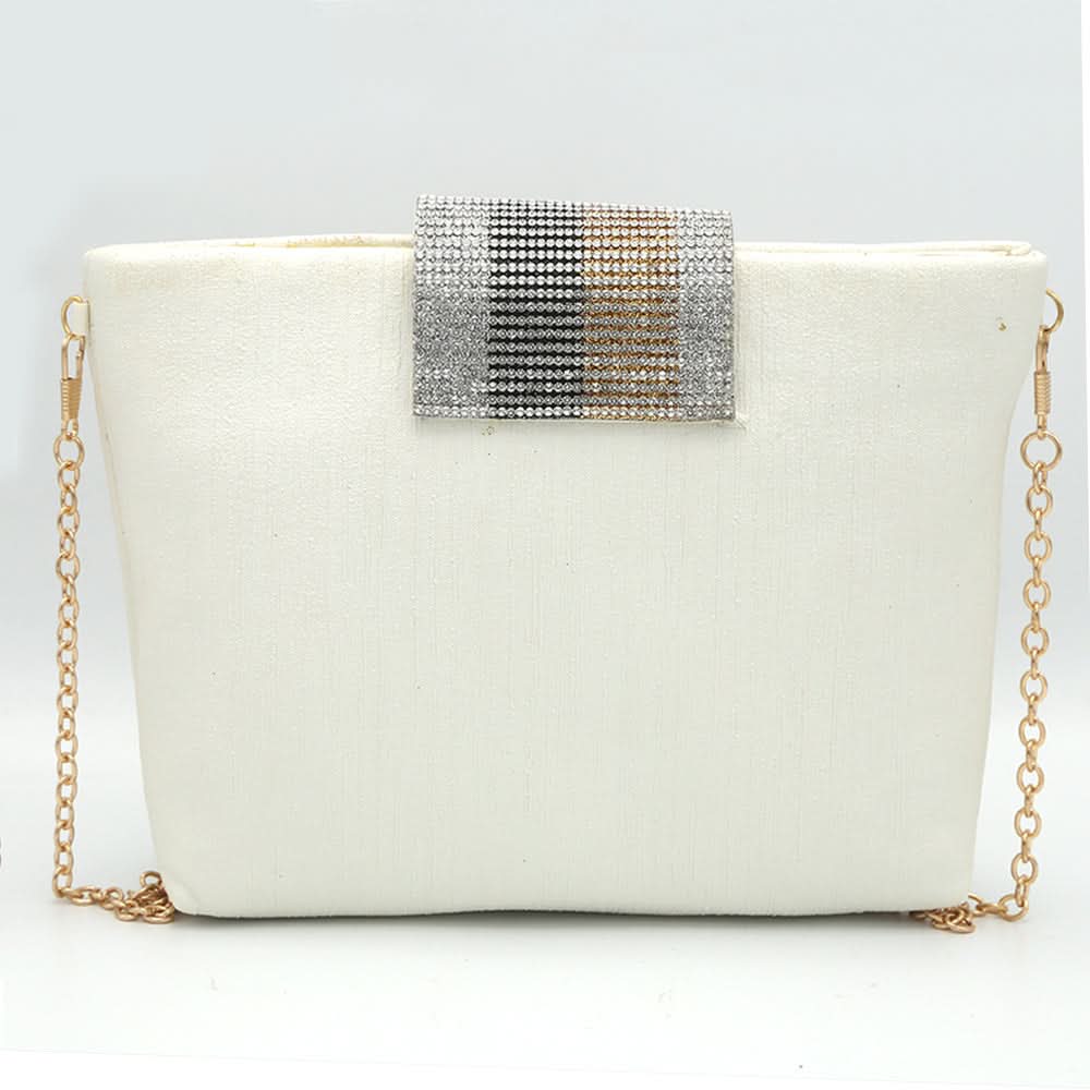 Women's Fancy Handbag 6798 - White, Women, Bags, Chase Value, Chase Value