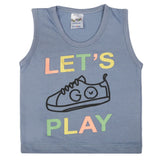 Newborn Boys Sando - Grey, Kids, Newborn Boys Shirts And T-Shirts, Chase Value, Chase Value