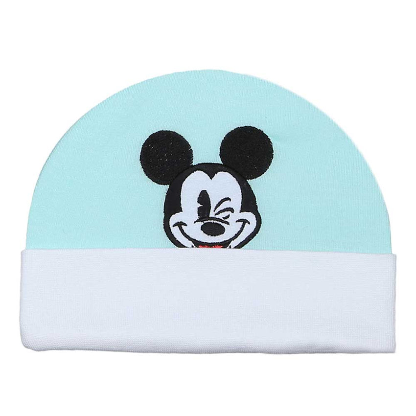 Newborn Cap - Cyan, Kids, Caps And Sets, Chase Value, Chase Value