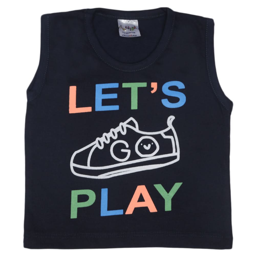 Newborn Boys Sando - Blue, Kids, Newborn Boys Shirts And T-Shirts, Chase Value, Chase Value