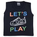 Newborn Boys Sando - Blue, Kids, Newborn Boys Shirts And T-Shirts, Chase Value, Chase Value