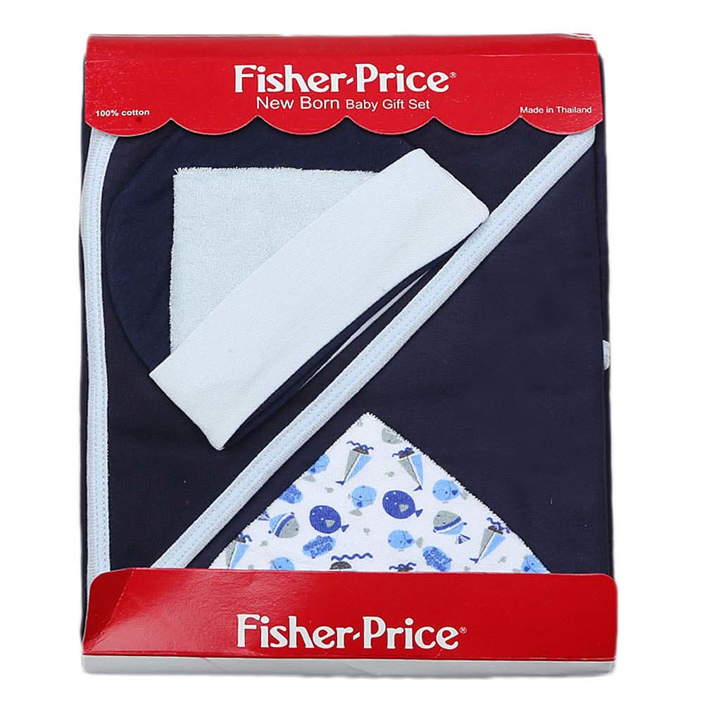 Newborn Gift Set (4 Pcs) - Blue, Kids, NB Boys Sets And Suits, Chase Value, Chase Value