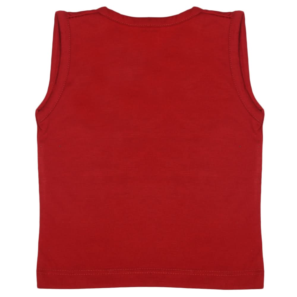 Newborn Boys Sando - Red, Kids, Newborn Boys Shirts And T-Shirts, Chase Value, Chase Value