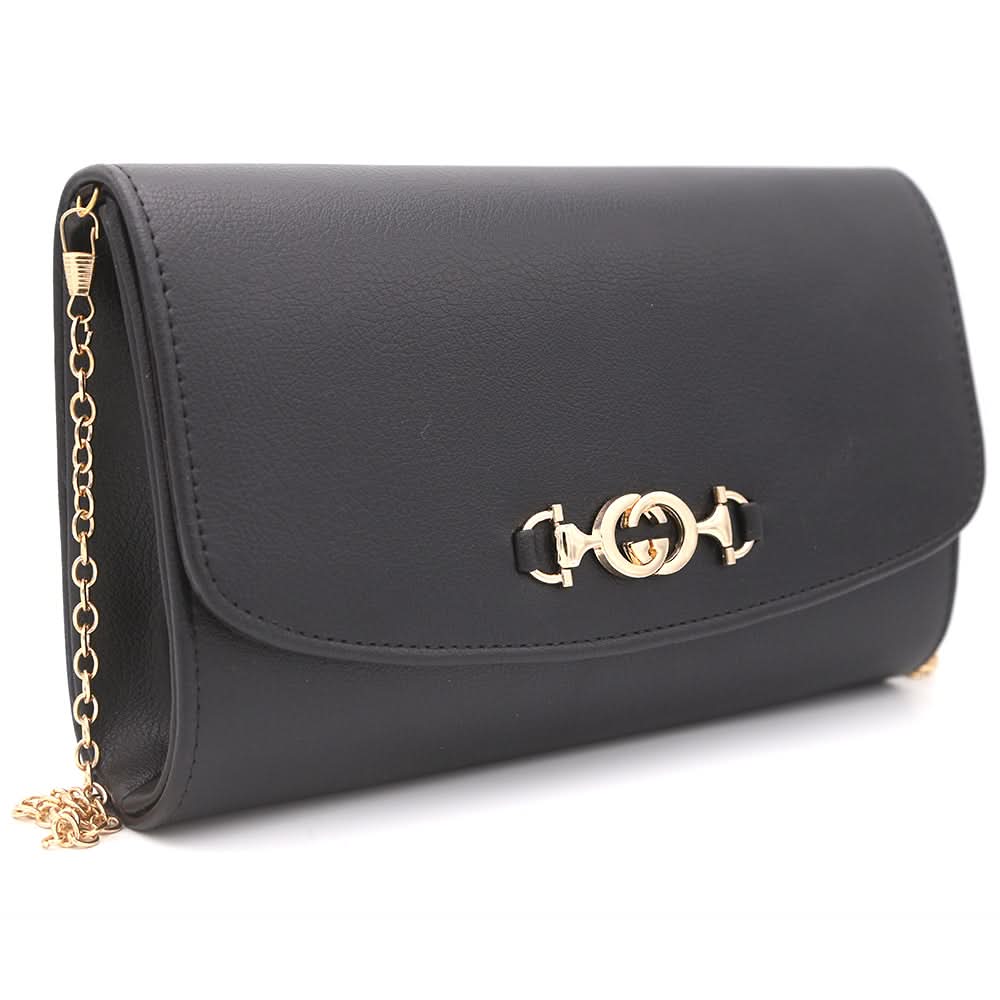 Women's Fancy Clutch 6935 - Black, Women, Clutches, Chase Value, Chase Value