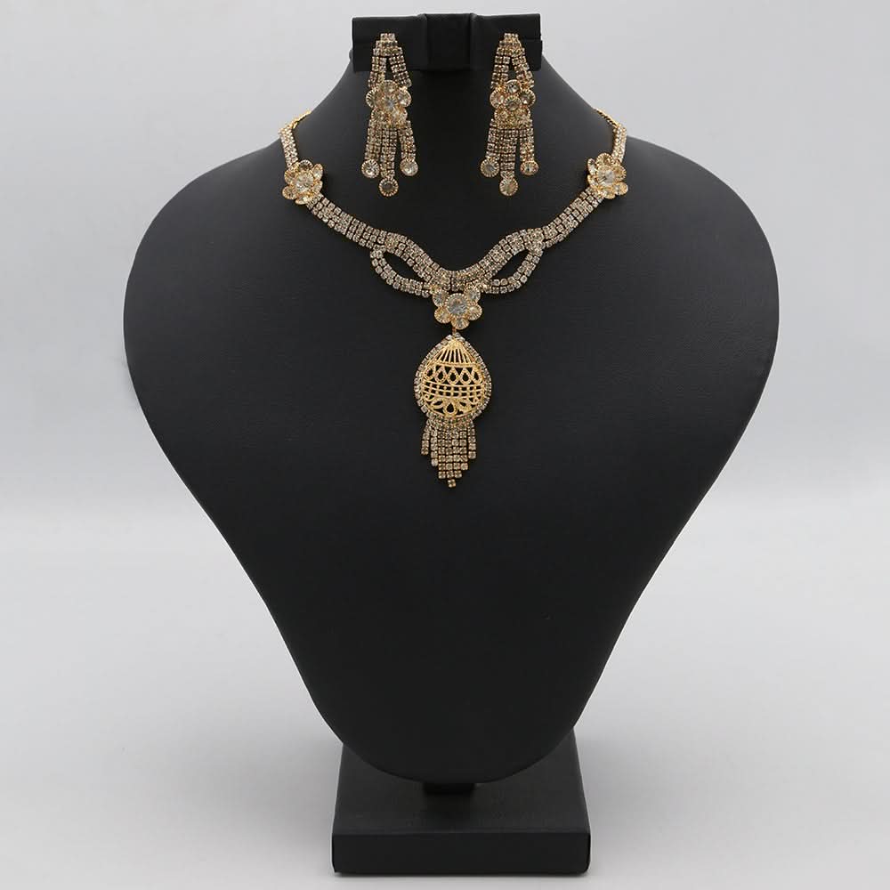Women's Jewellery Set  - Golden, Women, Jewellery Set, Chase Value, Chase Value