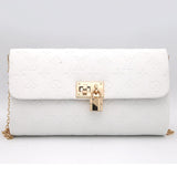 Women's Fancy Clutch 6787 - White, Women, Clutches, Chase Value, Chase Value