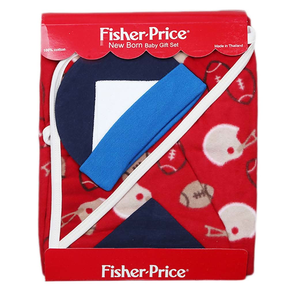 Newborn Gift Set (4 Pcs) - Red, Kids, NB Boys Sets And Suits, Chase Value, Chase Value