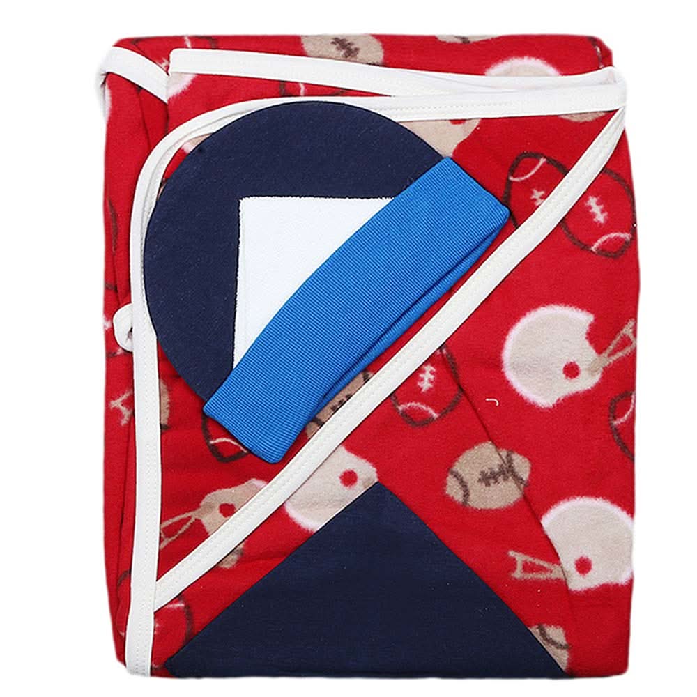 Newborn Gift Set (4 Pcs) - Red, Kids, NB Boys Sets And Suits, Chase Value, Chase Value