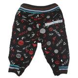 Newborn Boys Printed Cotton Pant - Black, Kids, Newborn Boys Shorts And Pants, Chase Value, Chase Value