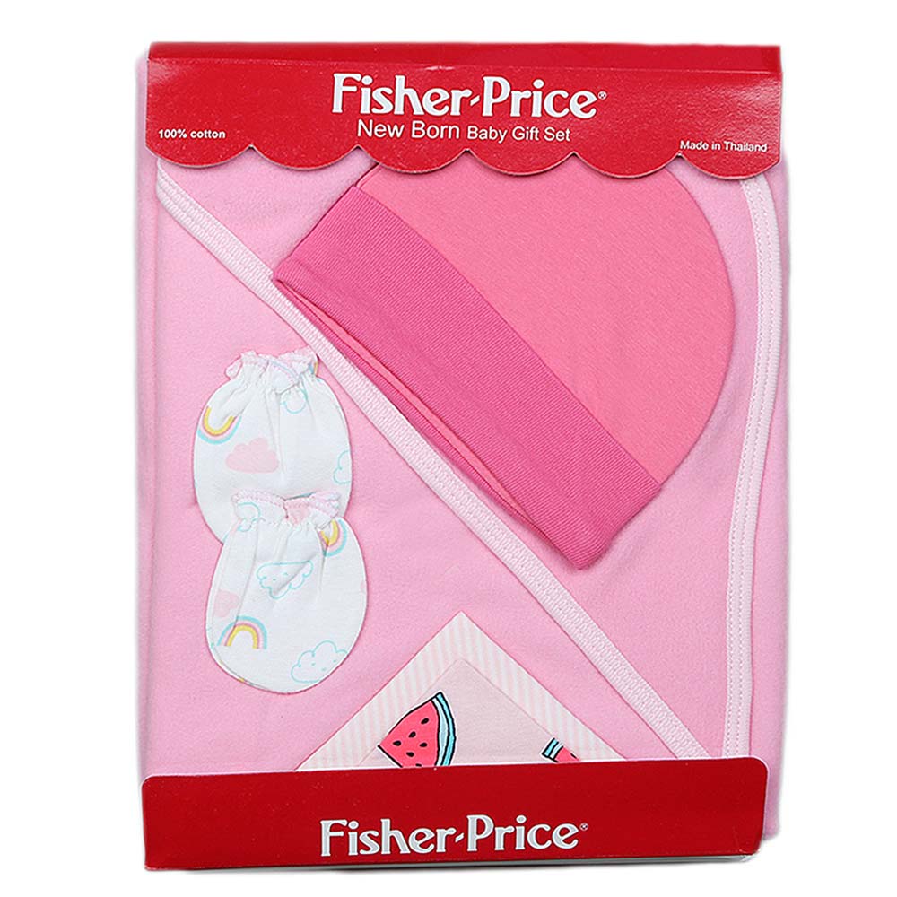 Newborn Gift Set (4 Pcs) - Dark Pink, Kids, NB Girls Sets And Suits, Chase Value, Chase Value