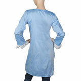 Women's Plain Kurti - Blue, Women, Ready Kurtis, Chase Value, Chase Value