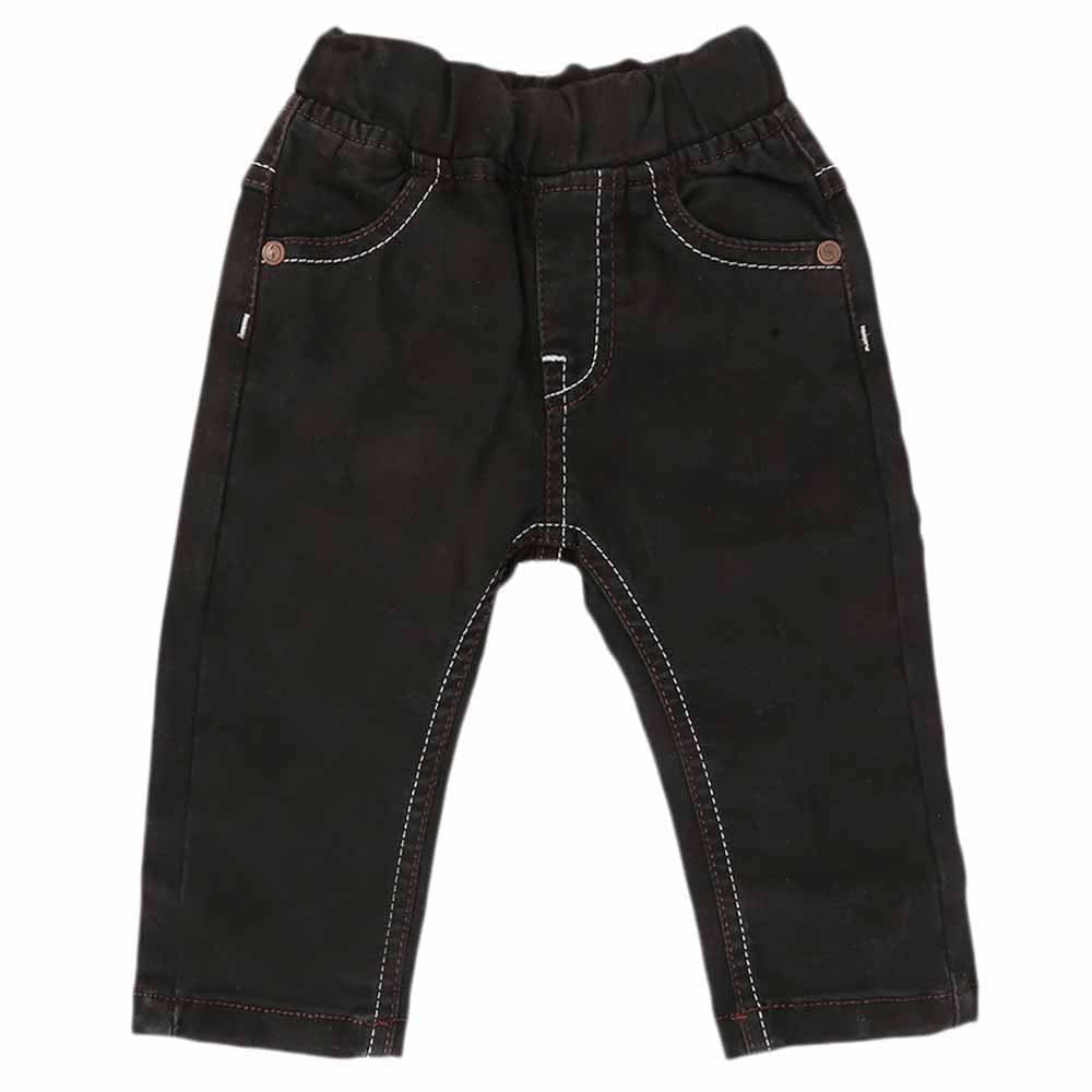 Newborn Girls Denim Pant -Black, Kids, NB Girls Shorts Skirts And Pants, Chase Value, Chase Value