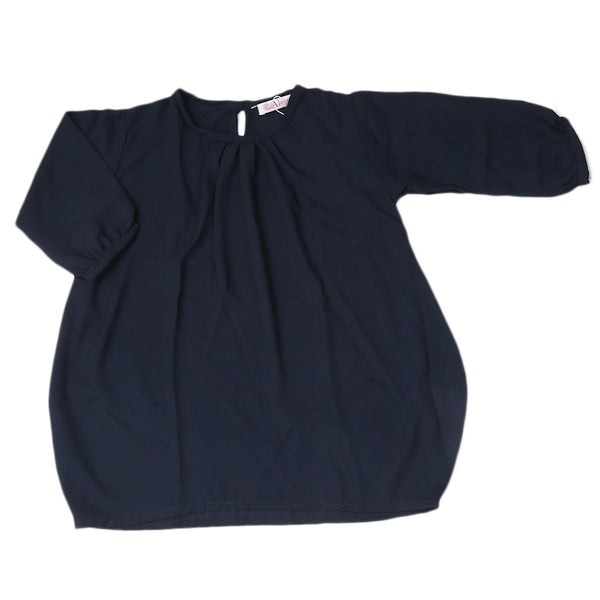 Girls Western Top - Navy Blue, Girls Tops, Chase Value, Chase Value