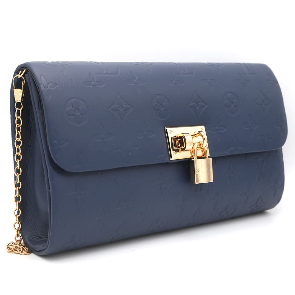 Women's Fancy Clutch 6787 - Steel Blue, Women, Clutches, Chase Value, Chase Value