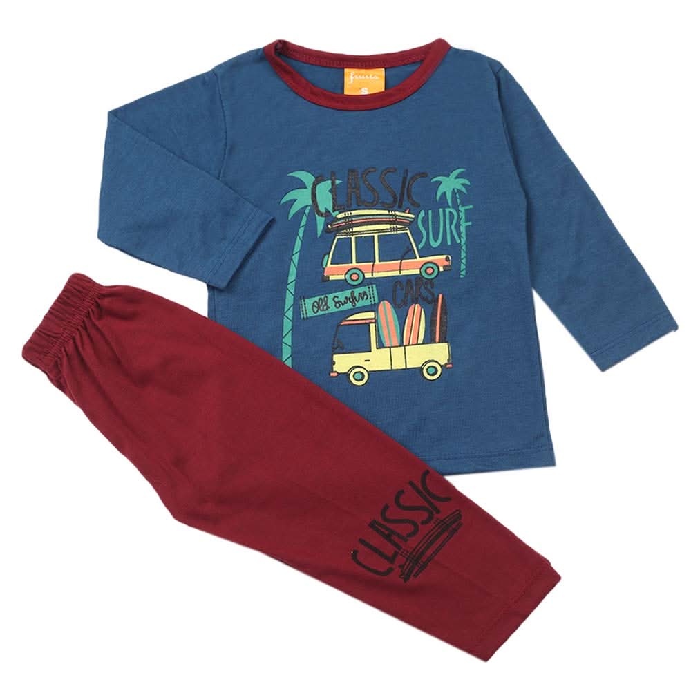 Boys Full Sleeves Suit - Steel Green, Boys Sets & Suits, Chase Value, Chase Value