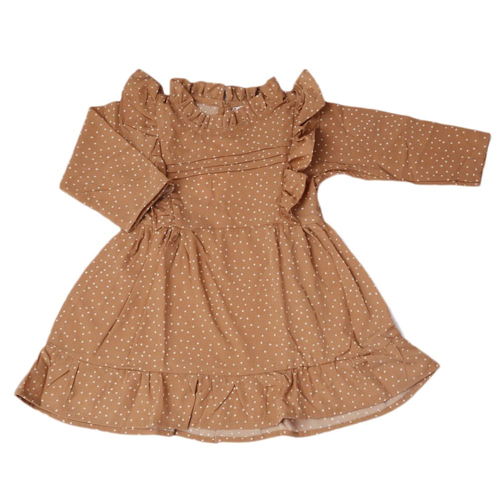 Girls Western Top - Brown, Girls Tops, Chase Value, Chase Value