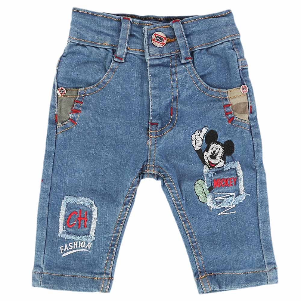 Newborn Boys Denim Pant - Light Blue, Kids, NB Girls Shorts Skirts And Pants, Chase Value, Chase Value