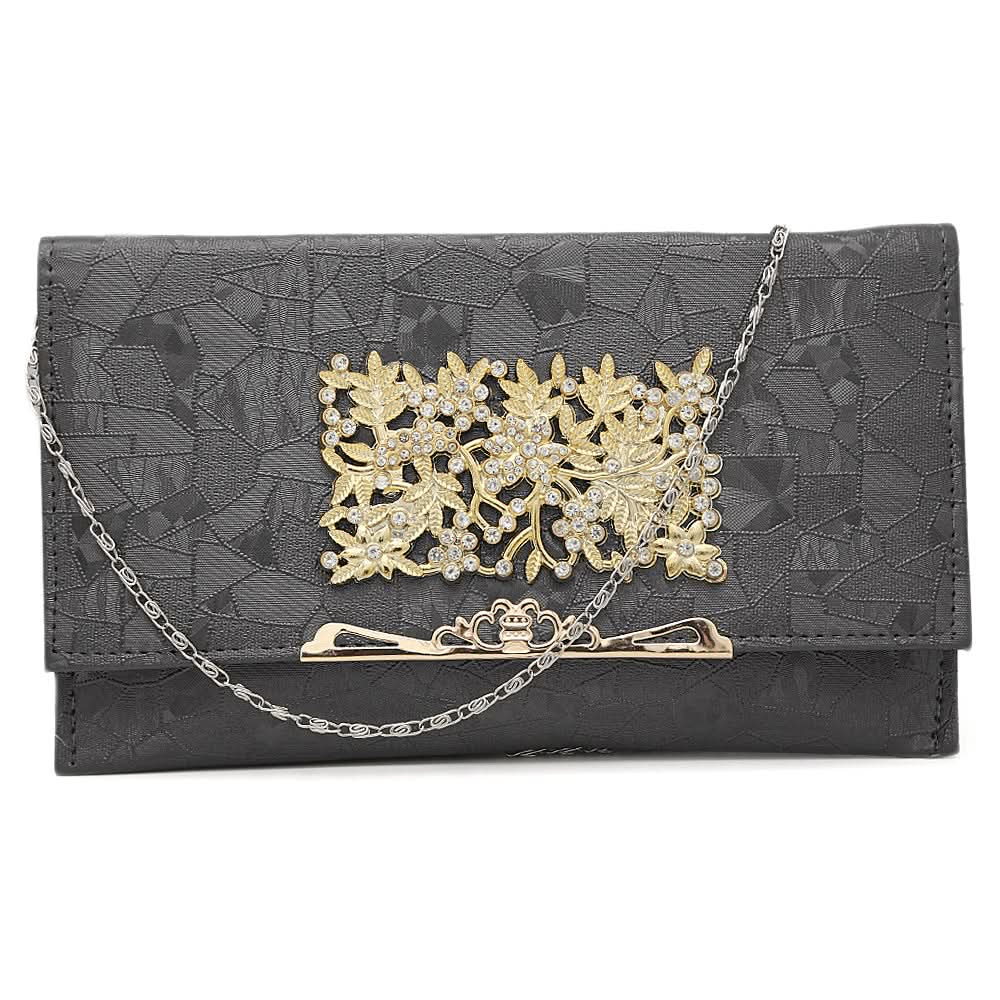 Women's Clutch K-2099 - Black, Women, Clutches, Chase Value, Chase Value