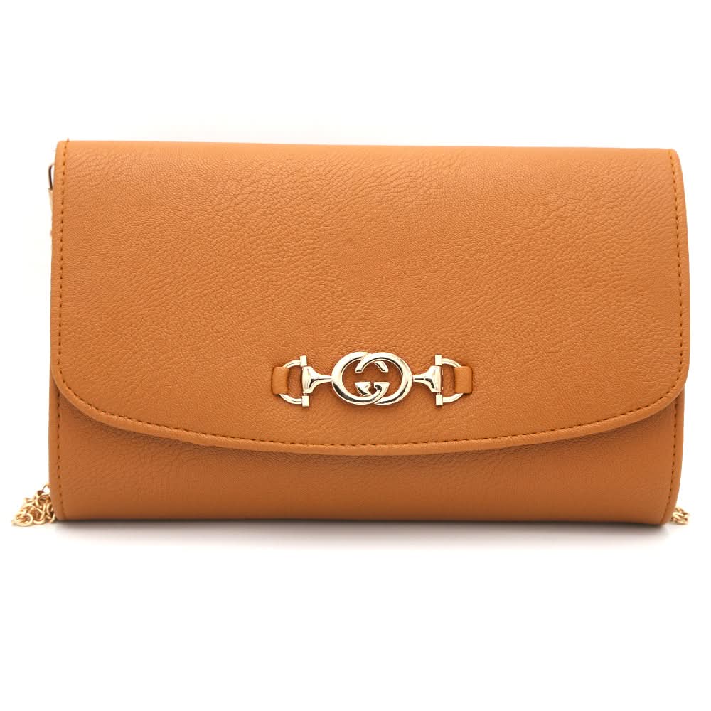 Women's Fancy Clutch 6935 - Brown, Women, Clutches, Chase Value, Chase Value