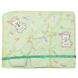 Newborn Gift Set Suits (5 Pcs) - Green, Kids, NB Girls Sets And Suits, Chase Value, Chase Value