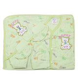 Newborn Gift Set Suits (5 Pcs) - Green, Kids, NB Girls Sets And Suits, Chase Value, Chase Value