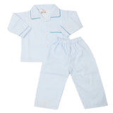 Boys Full Sleeves Night Suit - Sky Blue, Kids, Boys Sets And Suits, Chase Value, Chase Value