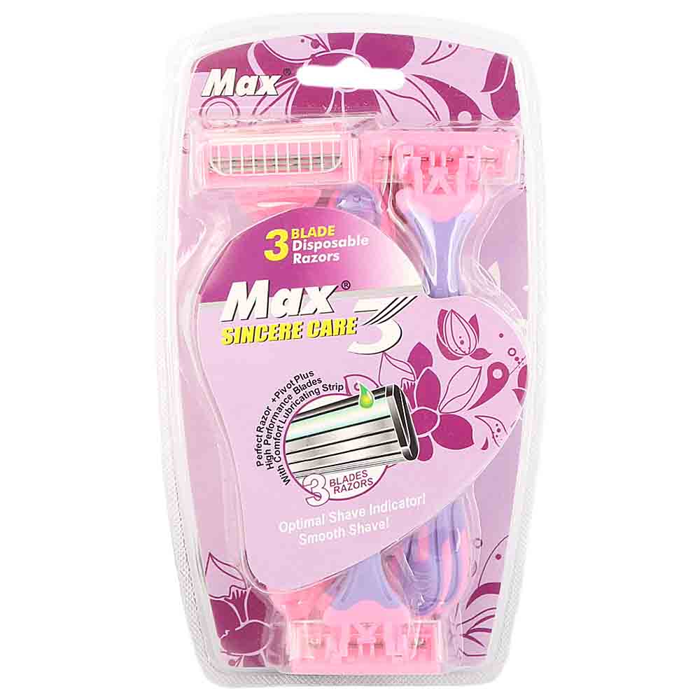 Max Sincere Care 6 Pcs Razor, Beauty & Personal Care, Razor and Cartridges, Chase Value, Chase Value