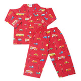Boys Full Sleeves Night Suit - Red, Kids, Boys Sets And Suits, Chase Value, Chase Value