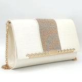 Women's Fancy Clutch 6700- White, Women, Clutches, Chase Value, Chase Value
