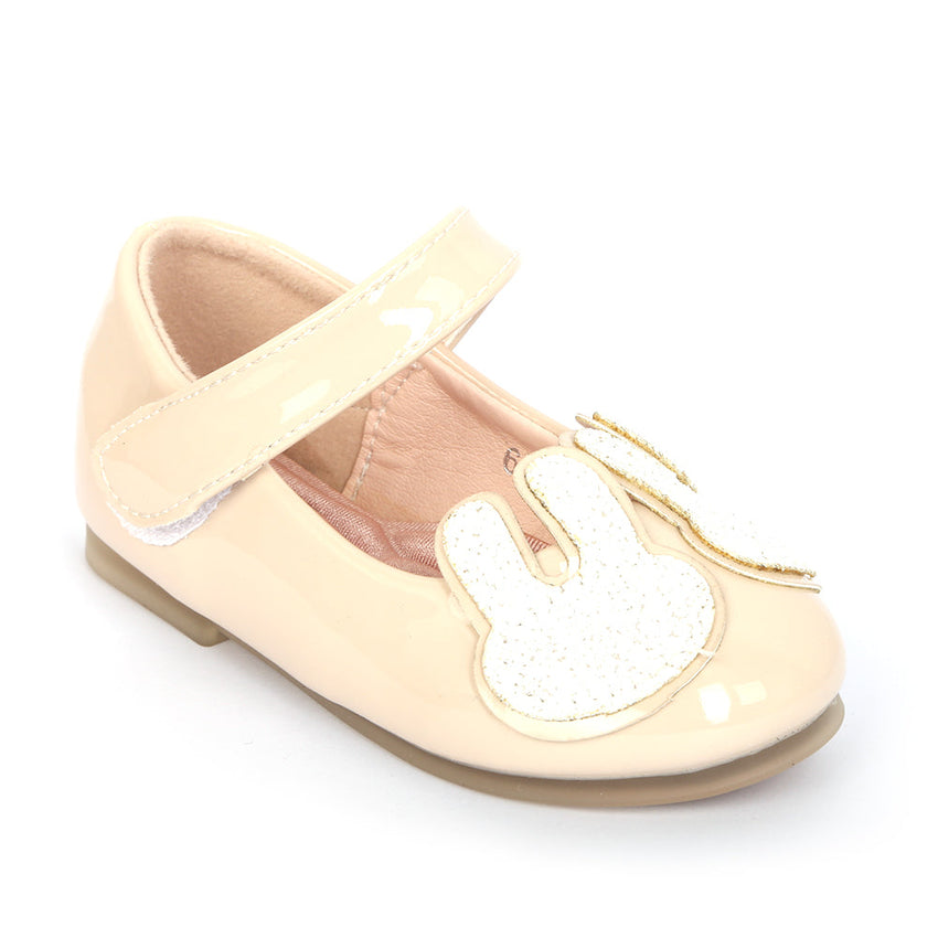 Girls Pumps 633-1S - Off White, Kids, Pump, Chase Value, Chase Value