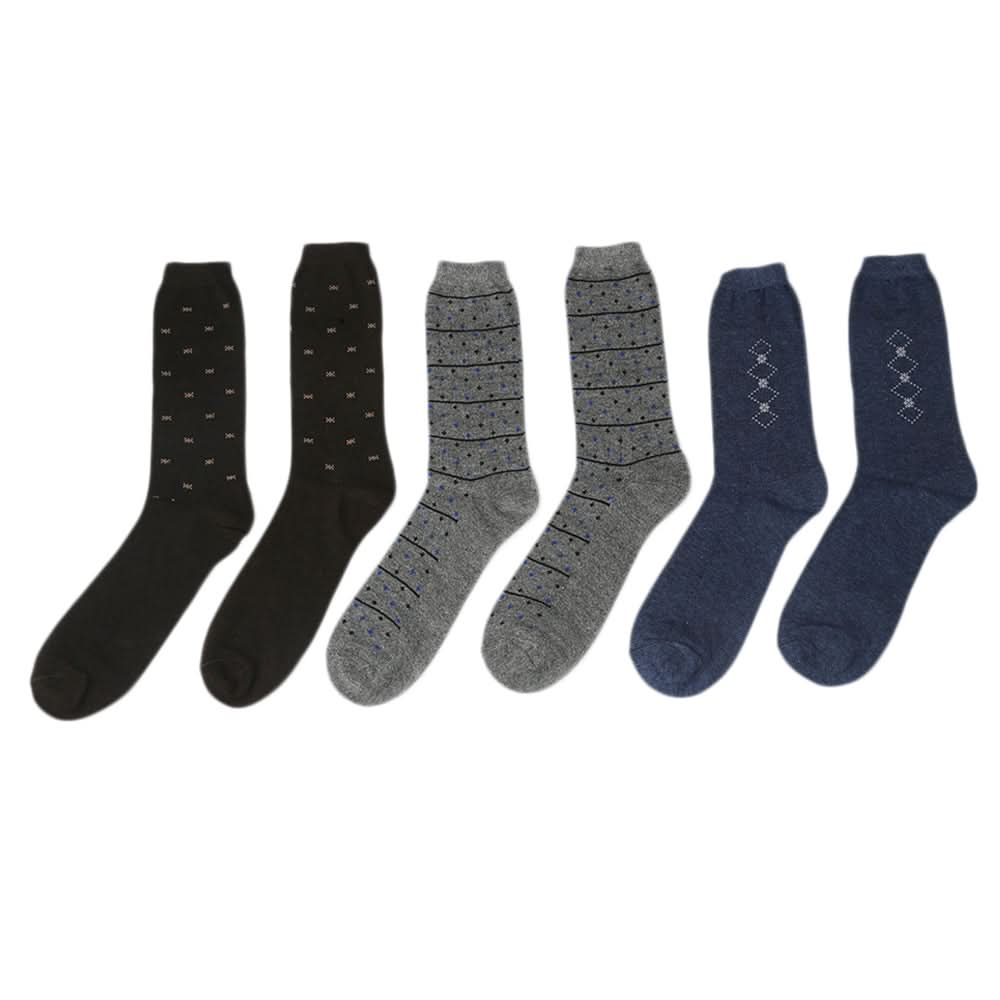 Men's Socks 3Pcs - BB, Men, Mens Socks, Chase Value, Chase Value