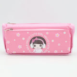 Cute Girl Pencil Pouch - Pink, Kids, Pencil Boxes And Stationery Sets, Chase Value, Chase Value