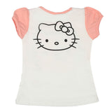 Girls Half Sleeves T-Shirt - Peach, Kids, Girls T-Shirts, Chase Value, Chase Value