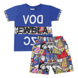 Boys Short Suit - Royal Blue, Kids, Boys Sets And Suits, Chase Value, Chase Value